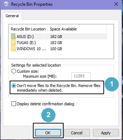Cara Menghapus File Secara Permanen di Komputer